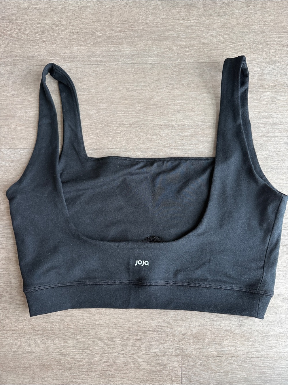 Joja Black Scoop Sports Bra - Everyday Support